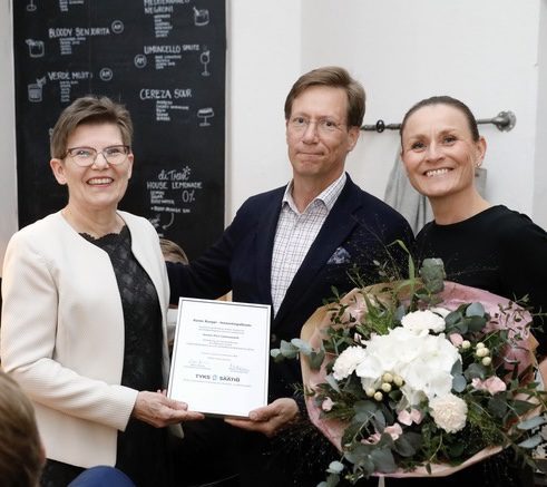 First Jarmo Karppi Award to Docent Päivi Lähteenmäki